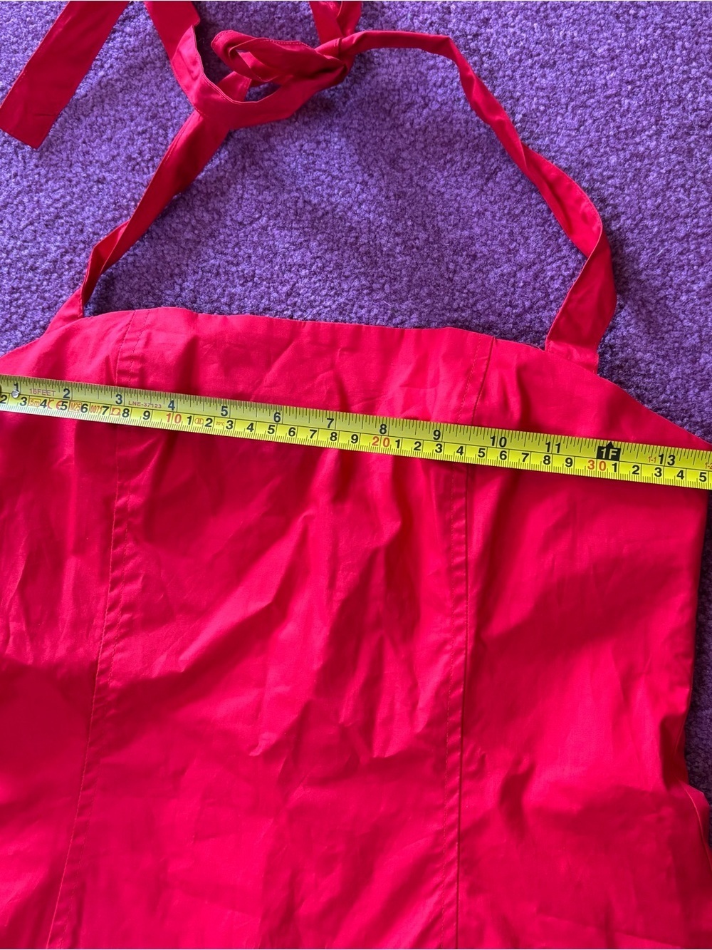 Red Halter Sundress - Picture 4 of 7